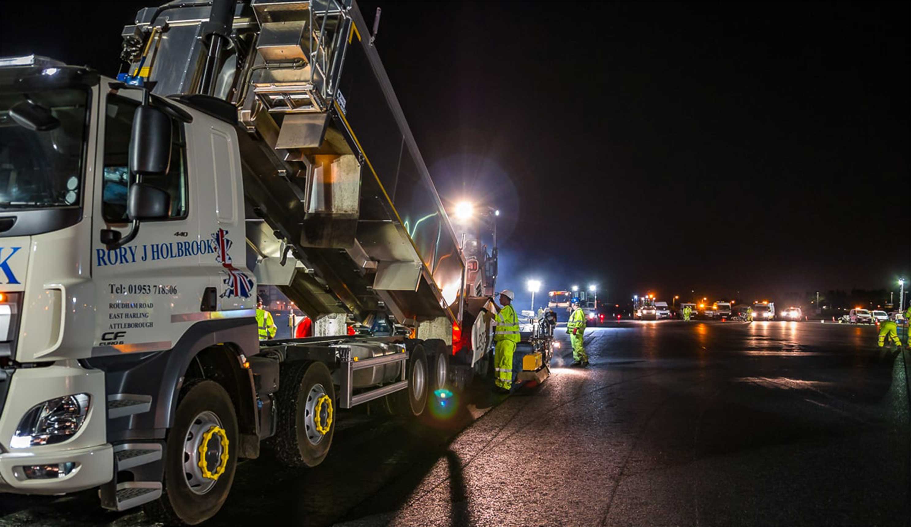 RAF Coninsby airport project underway in summer