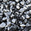 Black ice gravel representing the decorative aggregates