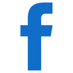 Blue Facebook icon