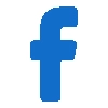 Blue Facebook icon