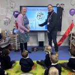 Hopton School children with Rory J Holbrook