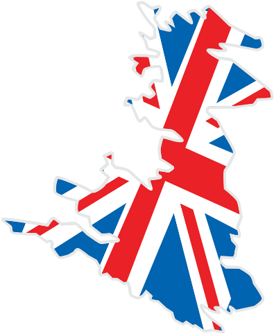 Union jack icon which represents the Rory J Holbrook logo